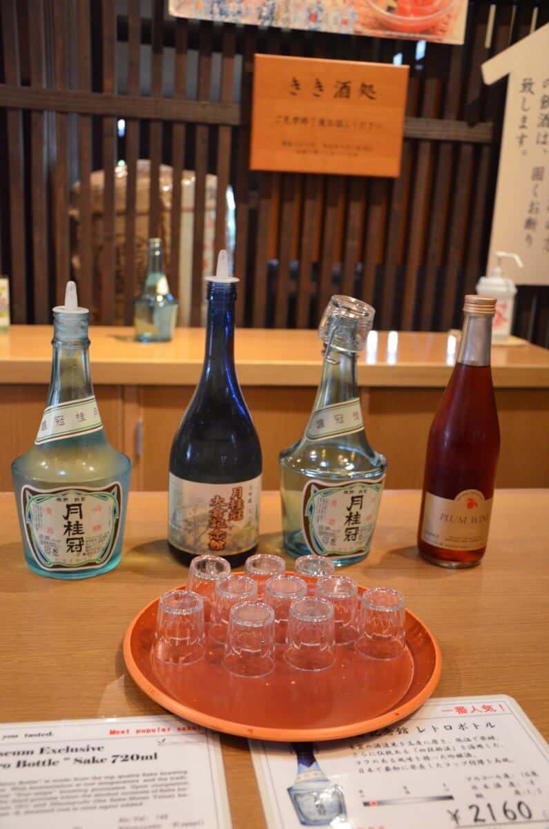 kyoto sake brewery tour