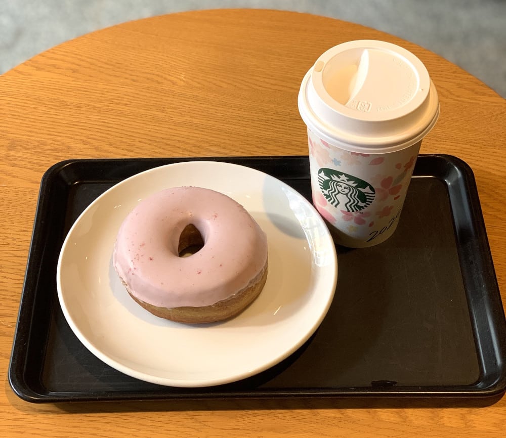 Sakura donut